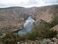 Blick in den Zrmanja Fluss