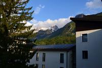 344 Socatal, Bovec, Aussicht vom Hotel Alp