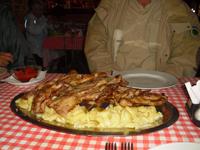 unser landestyp. Mittagessen