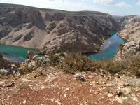 Blick in den Zrmanja Fluss