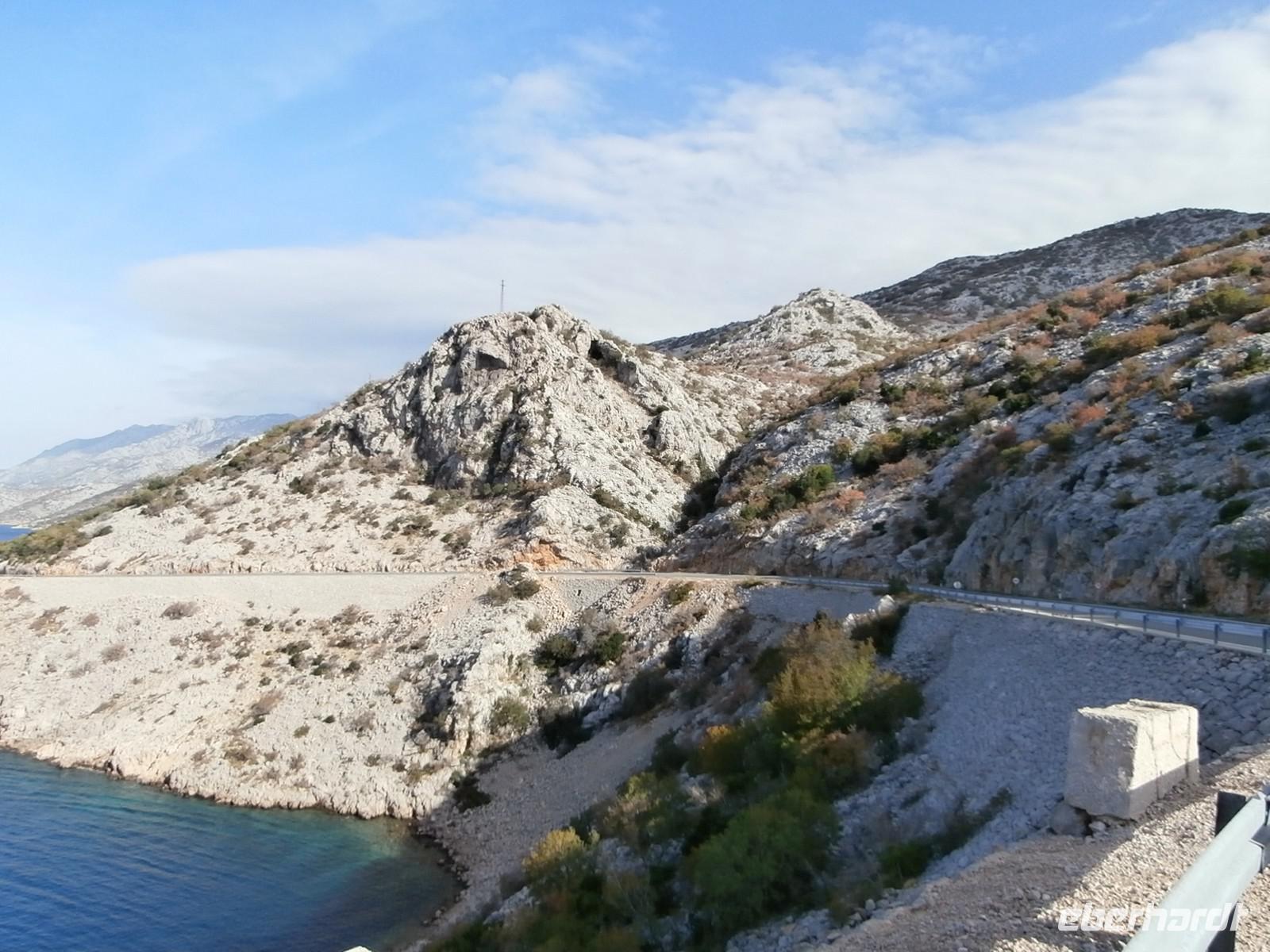 Küstenfahrt nach Rijeka