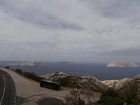 Blick auf Goli Otok und andere Inseln