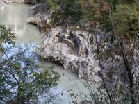 Fahrt entlang der Soca