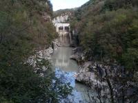 Fahrt entlang der Soca