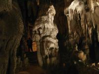 Besuch der Cerovacke Höhle-Weihnachtsmann