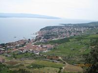 IMG_3118 Der Blick auf die Hafenstadt Bol