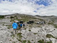 unterwegs im Velebit mit Marin und Jeeps