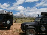 unterwegs im Velebit mit Marin und Jeeps