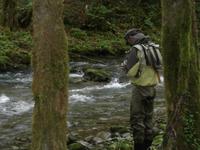 Angler am Bach Curak