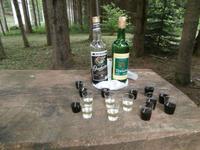 Eberhardt gibt einen Schnaps aus