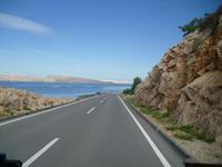 Fahrt entlang der Küste