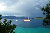 144 Korcula, Adriafarben und Gewitterstimmung