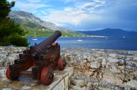 145 Blick von Korcula nach Orebic