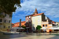 189 Zadar, Fundamente des römischen Stadttores