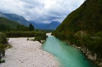 215 Soca-Tal, unterhalb von Bovec