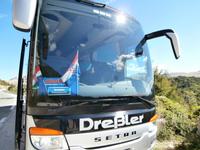 Weg nach Knin-unser Bus