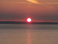 Sonnenuntergang in Starigrad Paklenica