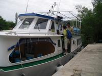 Bootsfahrt im NTP Krka