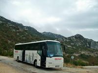 Unser Reisebus im Velebitgebirge