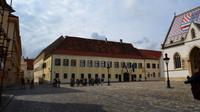 033 Zagreb, Markusplatz mit Präsidentenpalast