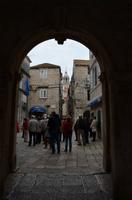 184 Korcula, Blick durch das Stadttor