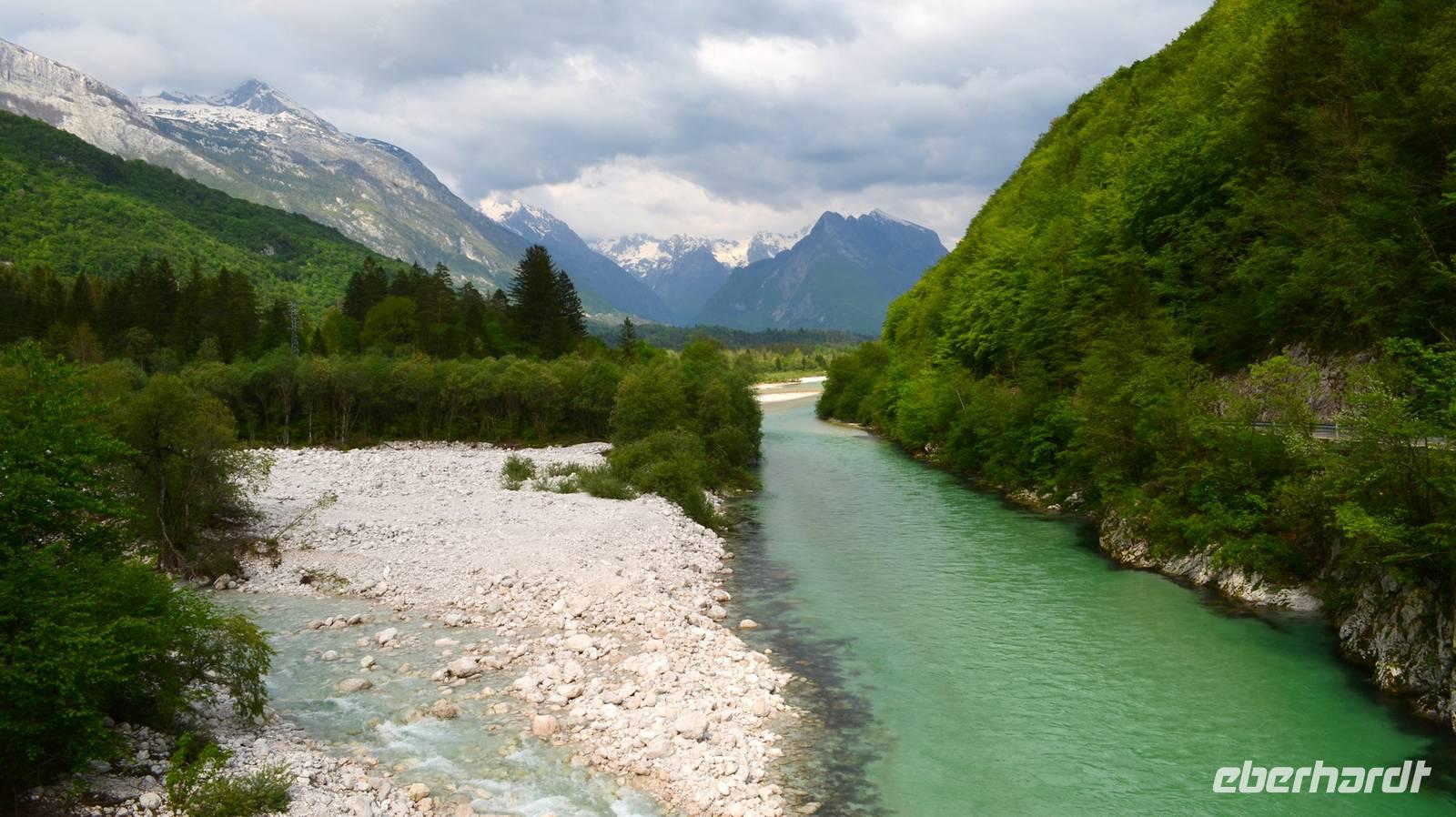 325 Socatal, unterhalb von Bovec