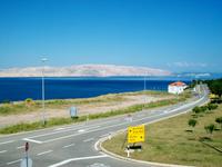 Blick auf die Insel Krk