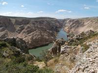 Canyon des Flusses Zrmanja