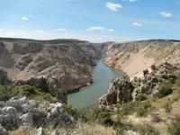 Canyon des Flusses Zrmanja