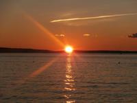 Sonnenuntergang in Starigrad Paklenica