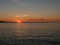 Sonnenuntergang in Starigrad Paklenica