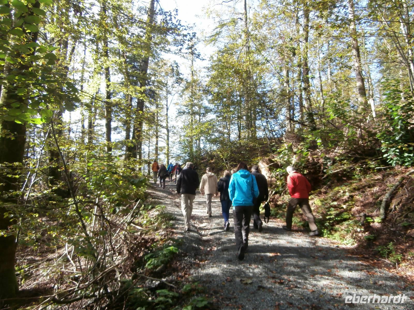 unterwegs auf dem Leska Lehrpfad
