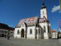 St. Markus Kirche mitten in Zagreb