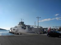 Und wir verlassen Korcula wieder.....