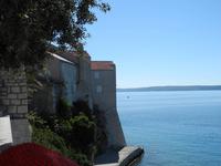Blick von der Stadtmauer Rab