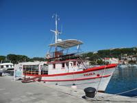 Und mit diesem Schiffchen gehts dann später los für einige Gäste.....