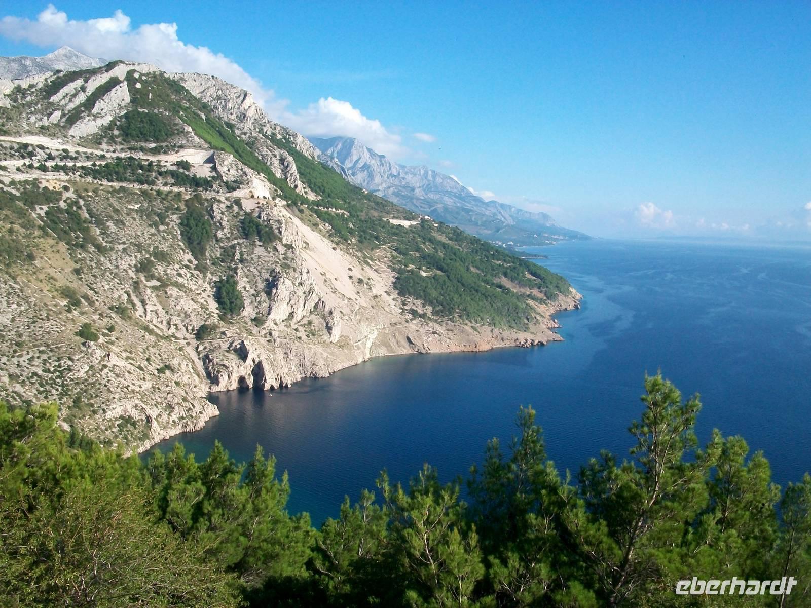 Bucht an der Makarska Riviera