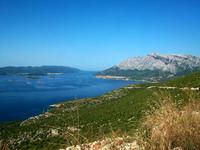 Blick zur Insel Korcula