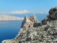 Felsenklippen auf Grgur