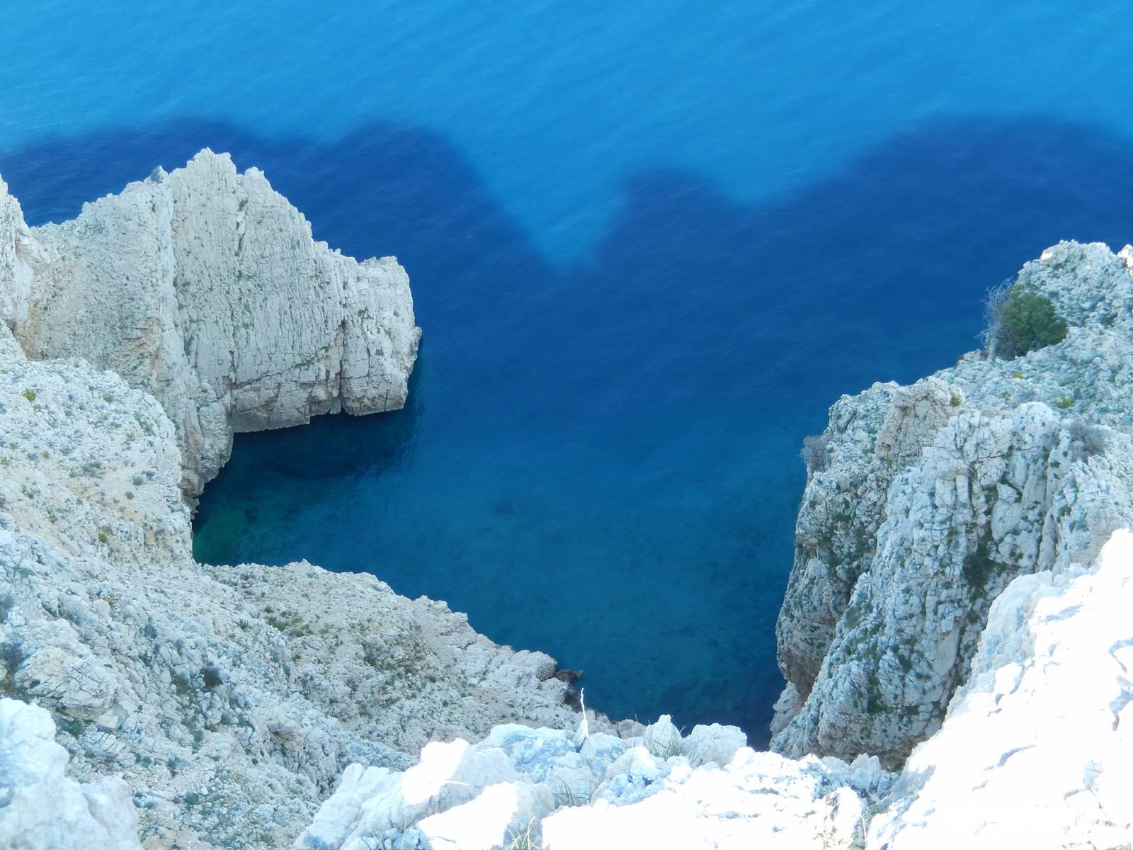 Felsenklippen auf Grgur