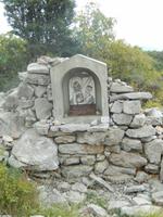 Religöser Pfad auf Veli Vrh