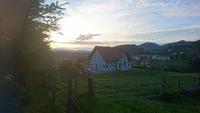 Abendstimmung in Semriach, Österreich