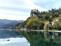 Bleder See mit Burg