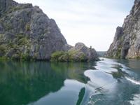 Bootsfahrt im NTP Krka