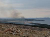 Brand auf der Insel