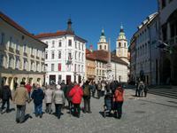 Eberhardt-Reisegäste in Ljubljana 