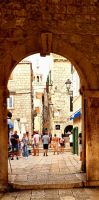 Eingangstor zur Altstadt von Korcula
