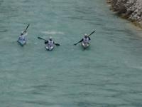 Europa Meisterschaft im Kajak auf der Soca