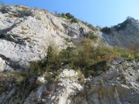 Felsen im Mirna-Tal