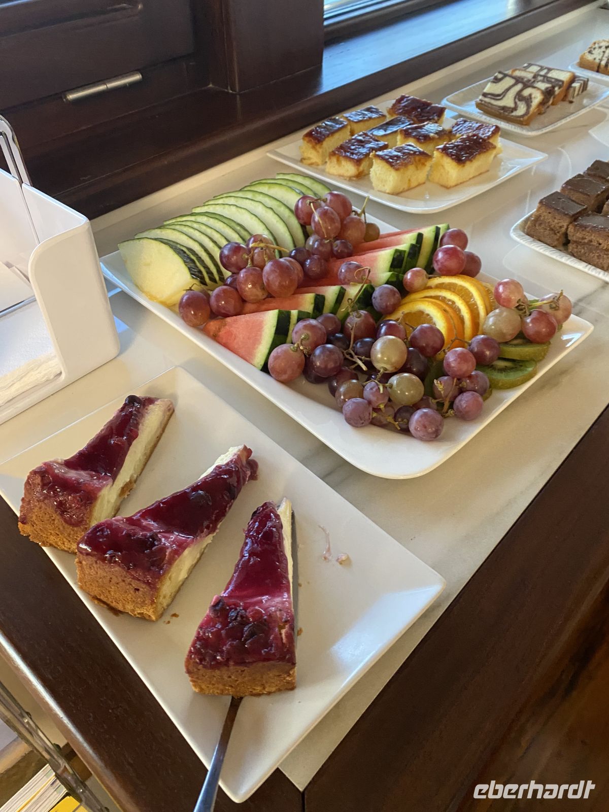 Frühstück an Bord